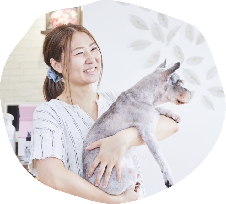 Dog salon OZ 南草津店muniのスタッフ